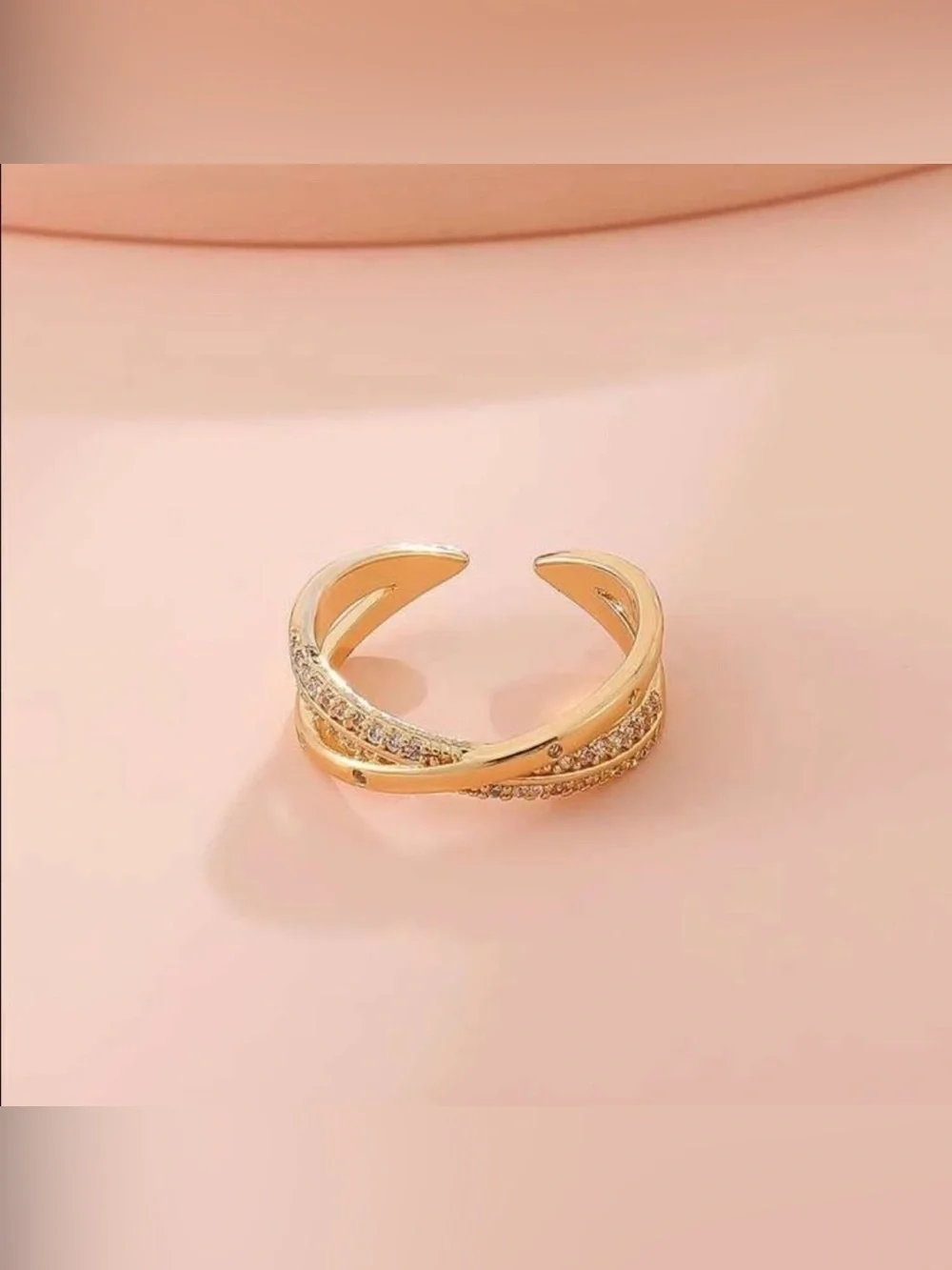 Gold Cuff  Ring
